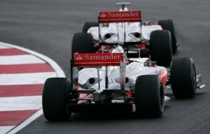 McLaren MP4-24 in testing