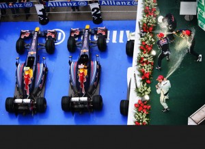 Red Bull One-Two, China, 2009