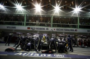 Nico Rosberg, Singapore, 2008